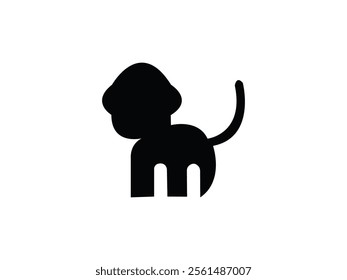 Cute monkey logo Design Vector
