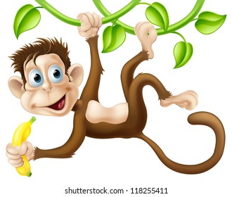 Cartoon Monkey Images Stock Photos Vectors Shutterstock