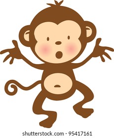 Monkey Clip Art の画像 写真素材 ベクター画像 Shutterstock