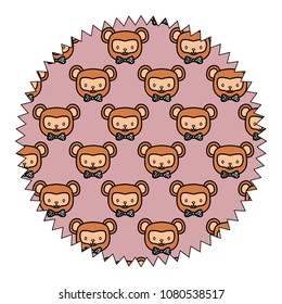 cute monkeys design