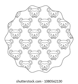 cute monkeys design