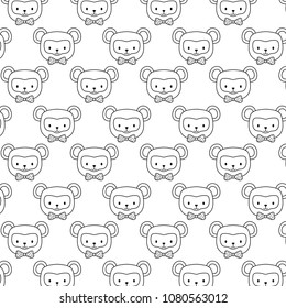 cute monkeys design