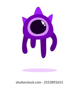 cute monster abstract character design