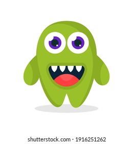 cute monster alien vector pack