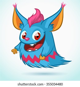 Cute monster cartoon