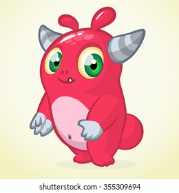 Cute monster cartoon