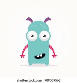 Cute monster cartoon