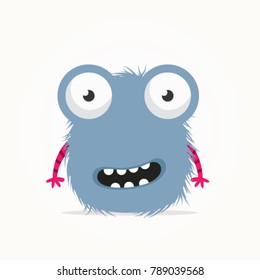 Cute monster cartoon