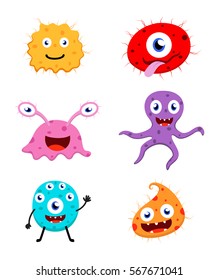 Cute Monster cartoon Collection Set