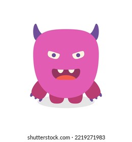 cute monster cartoon doodle hand drawn concept design vector art kawaii illustration