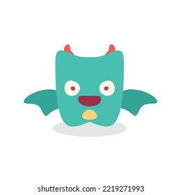 cute monster cartoon doodle hand drawn concept design vector art kawaii illustration