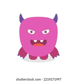 cute monster cartoon doodle hand drawn concept design vector art kawaii illustration
