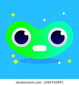 cute monster cartoon illustration. cartoon vector monster design character. Halloween design for decoration, element, party