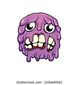 a cute monster character design