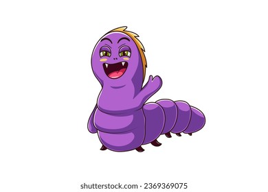 Cute Monster Character Design Illustration