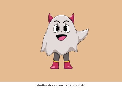 Cute Monster Character Design Illustration