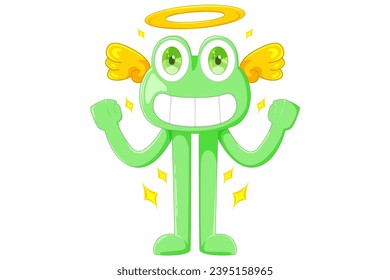 Cute Monster Character Design Illustration