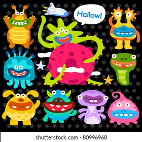 cute monster collection