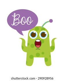 cute monster design, vector illustration eps10 graphic 