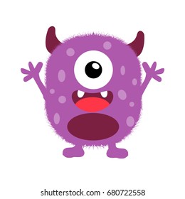 Fluffy Monsters Images, Stock Photos & Vectors | Shutterstock