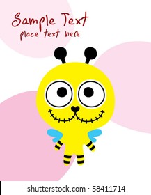 cute monster gift card
