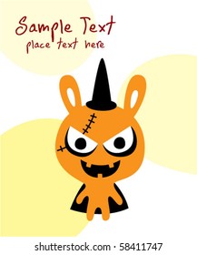 cute monster gift card