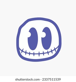 el icono lindo del monstruo