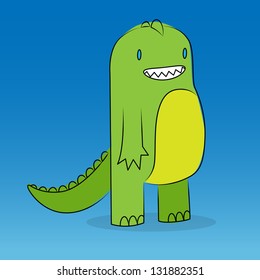 Cute Monster Illustration
