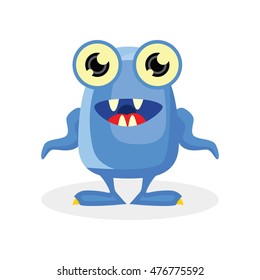 Cute monster illustration 