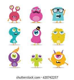 Cute Monster Set 