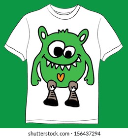 cute monster vector