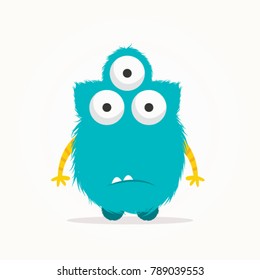 Cute monster vector