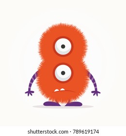 Cute monster vector