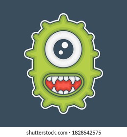 Cute monster vector. Monster character