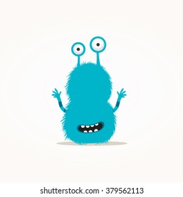 Cute monster vector illustration