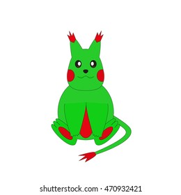 Cute monster vector illustration