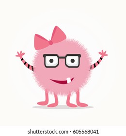 Cute monster vector illustration