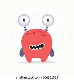 Cute monster vector illustration