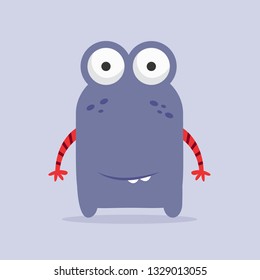 Cute monster vector illustration art.