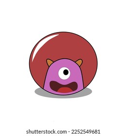cute monster vector illustration image