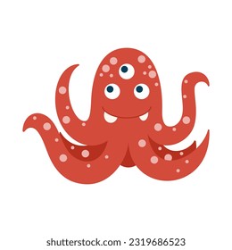 Cute monsters character illustration. Funny monster cartoon design illustration design for logo and print product