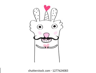 cute monsters  design for T-shirt print  cartoon vector  eps.10