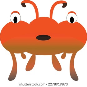 cute monsters like crabs and jellyfish