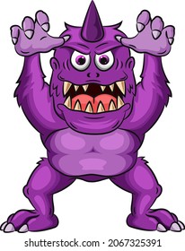 cute monsters vector of illustration