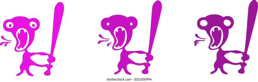 Cute monsters vector set.EPS 10