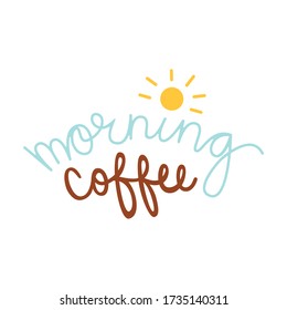 Cute Morning Coffee and Sunshine
