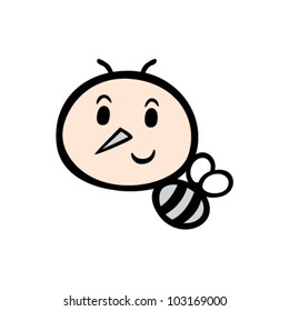 cute mosquito