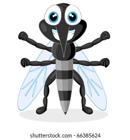cute mosquito