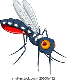 Cute mosquito cartoon