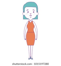 cute mother avatar character